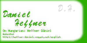 daniel heffner business card
